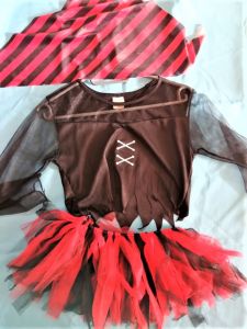 Kids Costumes to Hire - Pirate GIRL - Tutu Skirt & Top